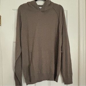 Old Navy NWT Women’s XL Core Hoodie Lightweight Sweater Brown speckled layer